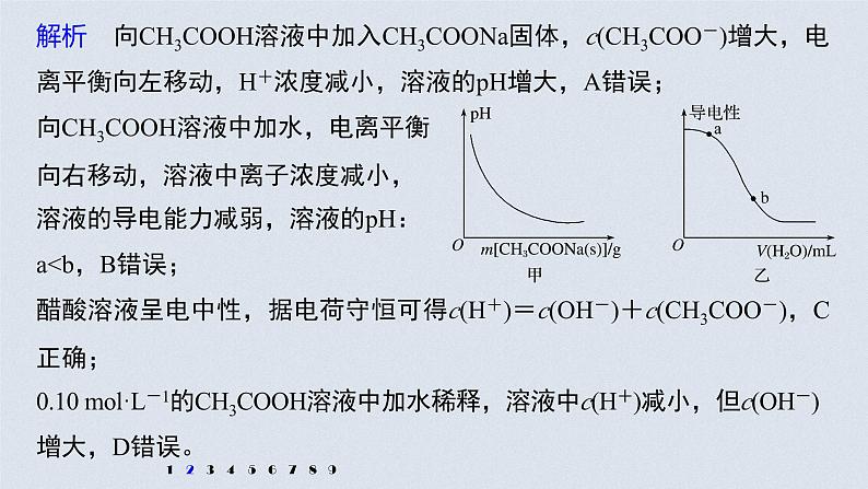 新高考化学一轮复习讲义课件 第8章 第37讲 专项提能特训14　弱电解质电离常数计算与图像分析04