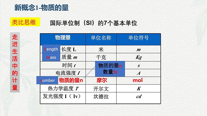 2.3物质的量-课件— 2024-2025学年高一上学期化学人教版（2019）必修第一册第5页