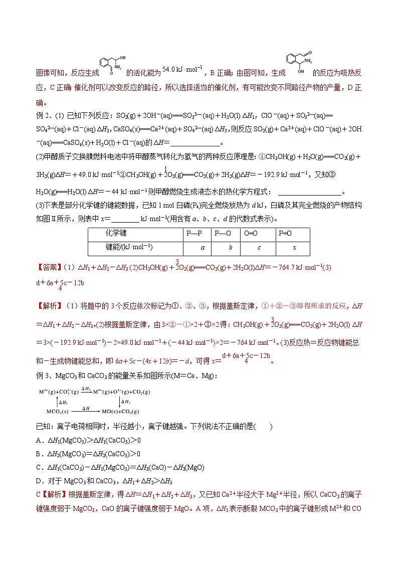 高考化学二轮复习易错题易错点18 化学反应与能量（原卷版）第3页