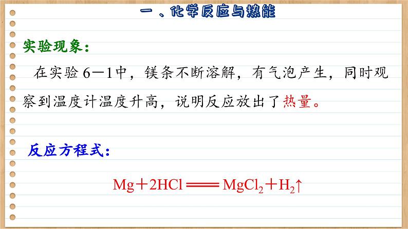 6.1化学反应与能量变化课件  高一下学期化学人教版（2019）必修第二册第8页