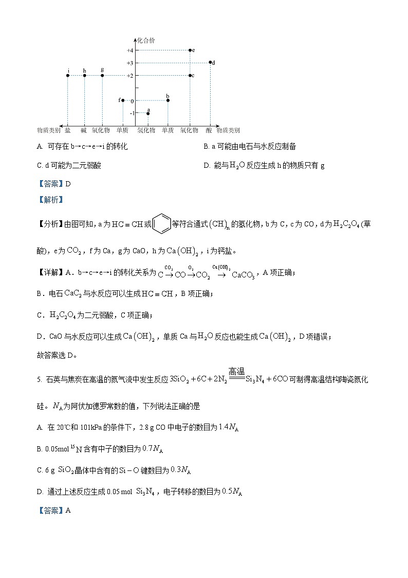 黑龙江省实验中学2024-2025学年高三上学期9月月考 化学试题（解析版）第3页