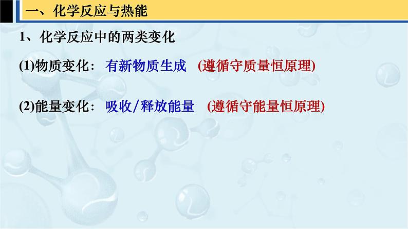 高一下学期 化学人教版（2019）必修第二册课件 6.1.1化学反应与能量变化04