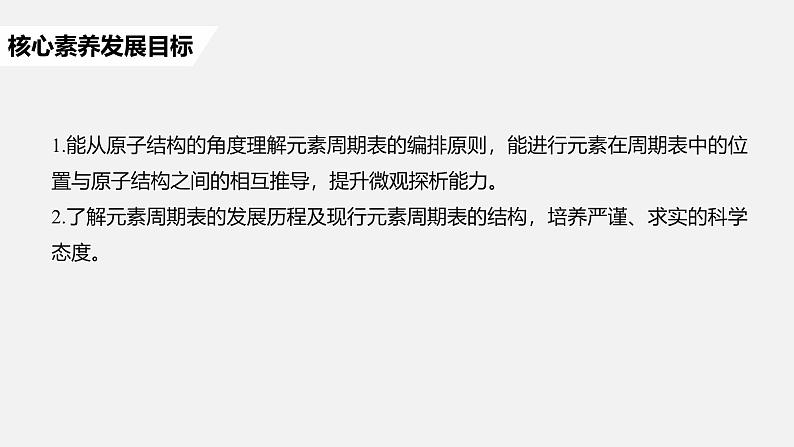 高中化学新教材同步必修第一册 第四章 第一节 第二课时　元素周期表课件第2页