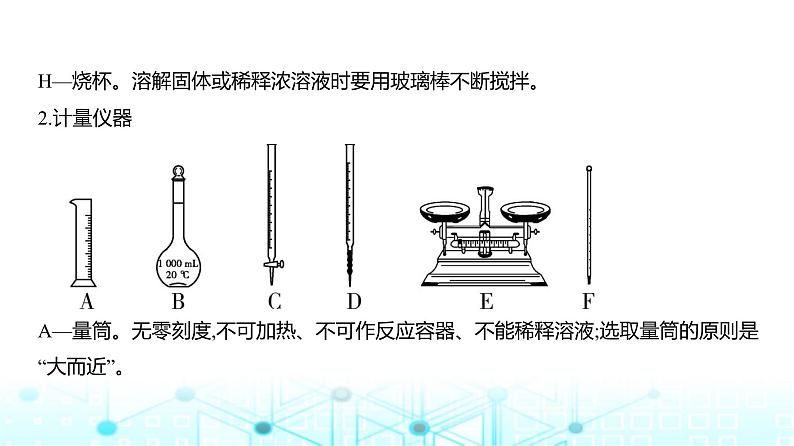 新高考化学复习专题一0六化学实验基本方法教学课件第4页