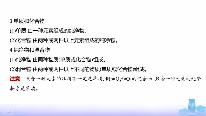 浙江版高考化学复习专题一物质的分类及转化教学课件04