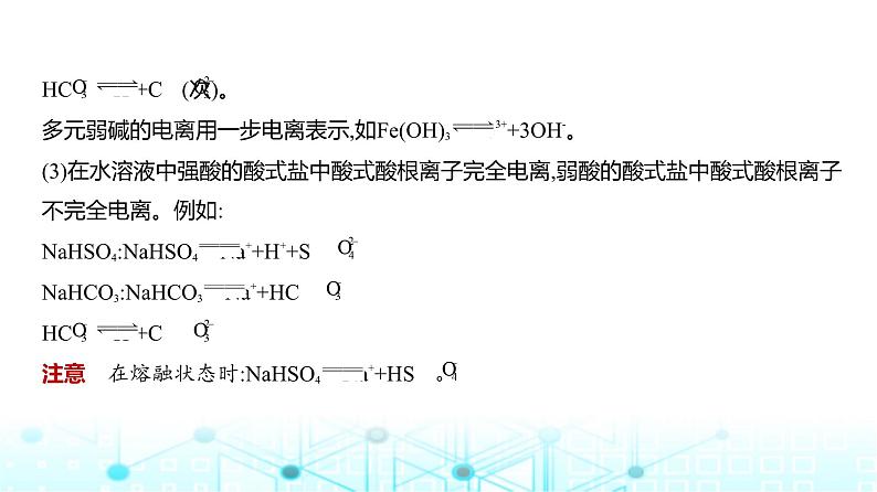 新高考化学复习专题三离子反应教学课件第4页