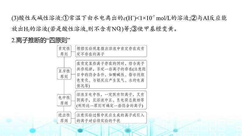 新高考化学复习专题三离子反应教学课件第8页