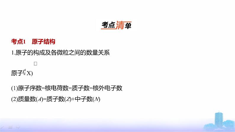 浙江版高考化学复习专题七原子结构元素周期律教学课件02