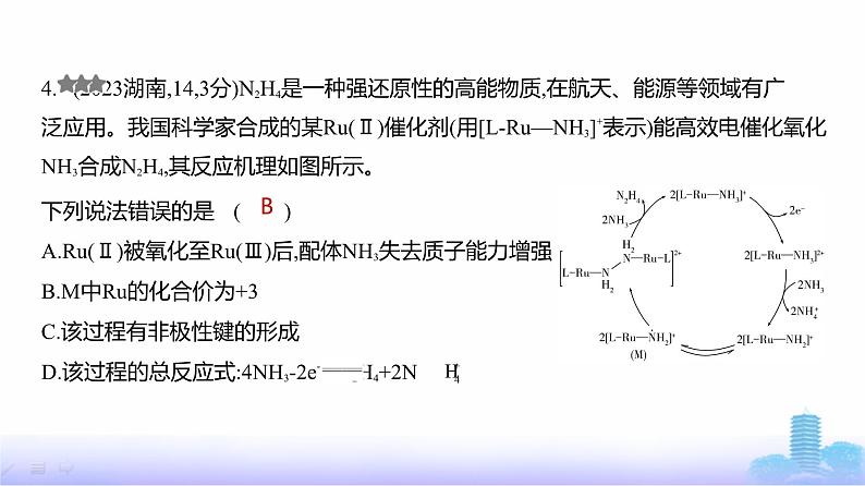 浙江版高考化学复习专题八化学键分子和晶体的结构与性质练习课件05