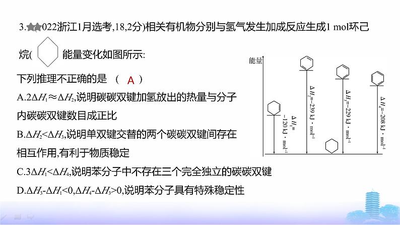 浙江版高考化学复习专题九化学反应的热效应练习课件04