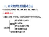 2024-2025学年鲁科版新教材必修第一册 第1章第2节 研究物质性质的方法和程序（第1课时） 课件