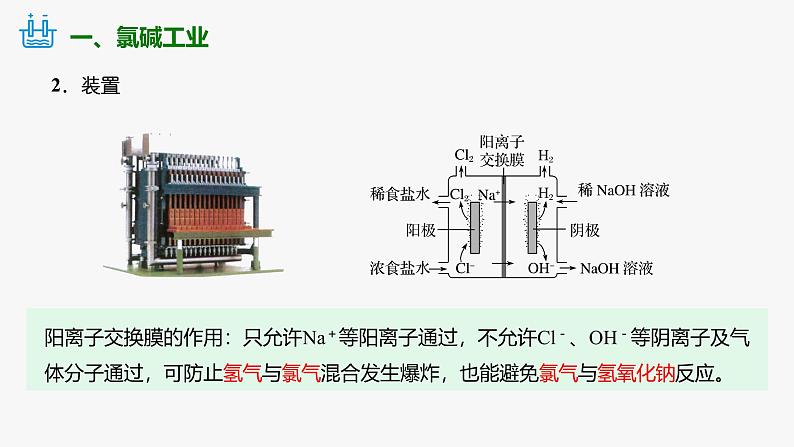 2024-2025学年苏教版新教材选择性必修一 专题1第二单元 化学能与电能的转化——电解原理的应用 课件07