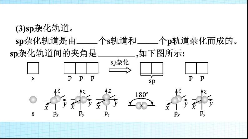 人教版高中化学选择性必修二第2章分子结构与性质第2节第2课时杂化轨道理论简介课件第7页