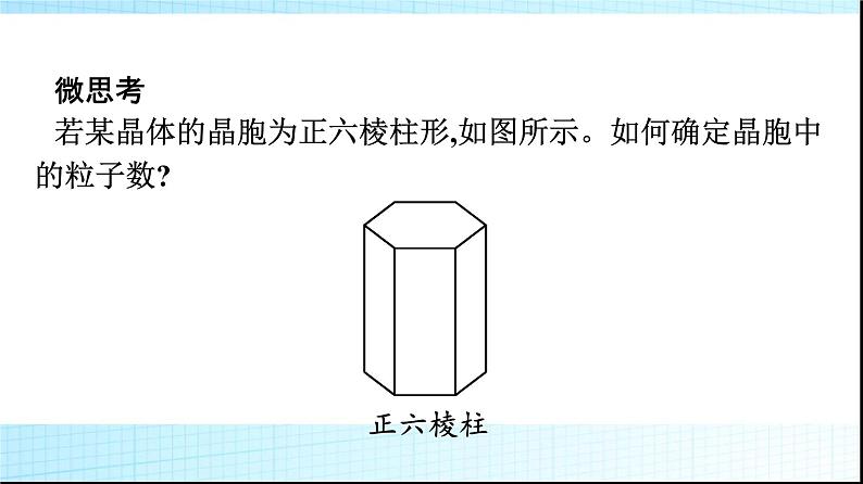 人教版高中化学选择性必修二第3章晶体结构与性质第1节第2课时晶胞晶体结构的测定课件第6页