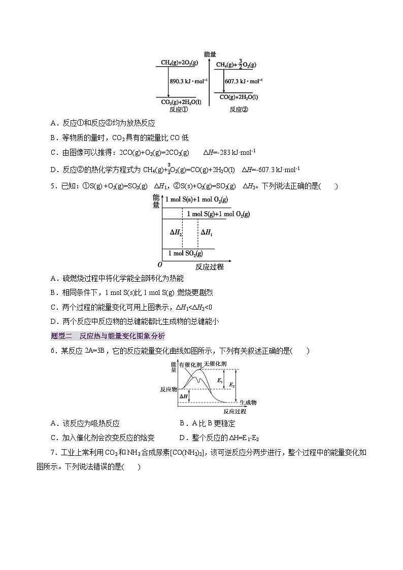 第01讲 化学反应的热效应（练习）（学生版） 2025年高考化学一轮复习讲练测（新教材新高考）第3页