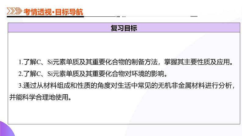 第04讲碳、硅及其无机非金属材料（课件）-2025年高考化学一轮复习讲练测（新教材新高考）第7页