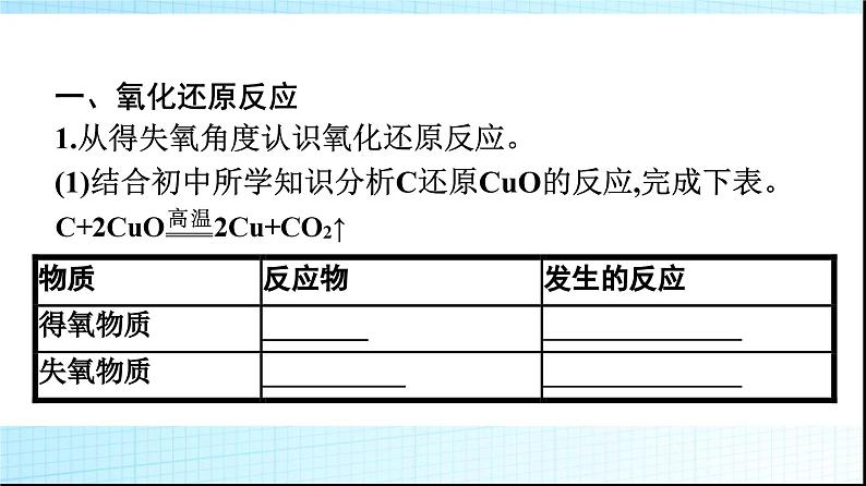 人教版高中化学必修第一册第1章物质及其变化第3节第1课时氧化还原反应课件第5页