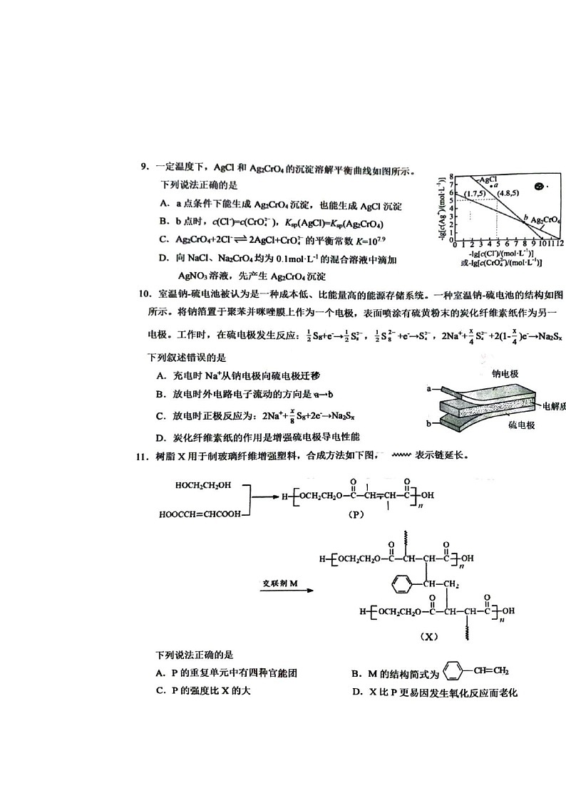 [化学]2024北京人大附中朝阳学校高三上学期10月月考试卷第3页