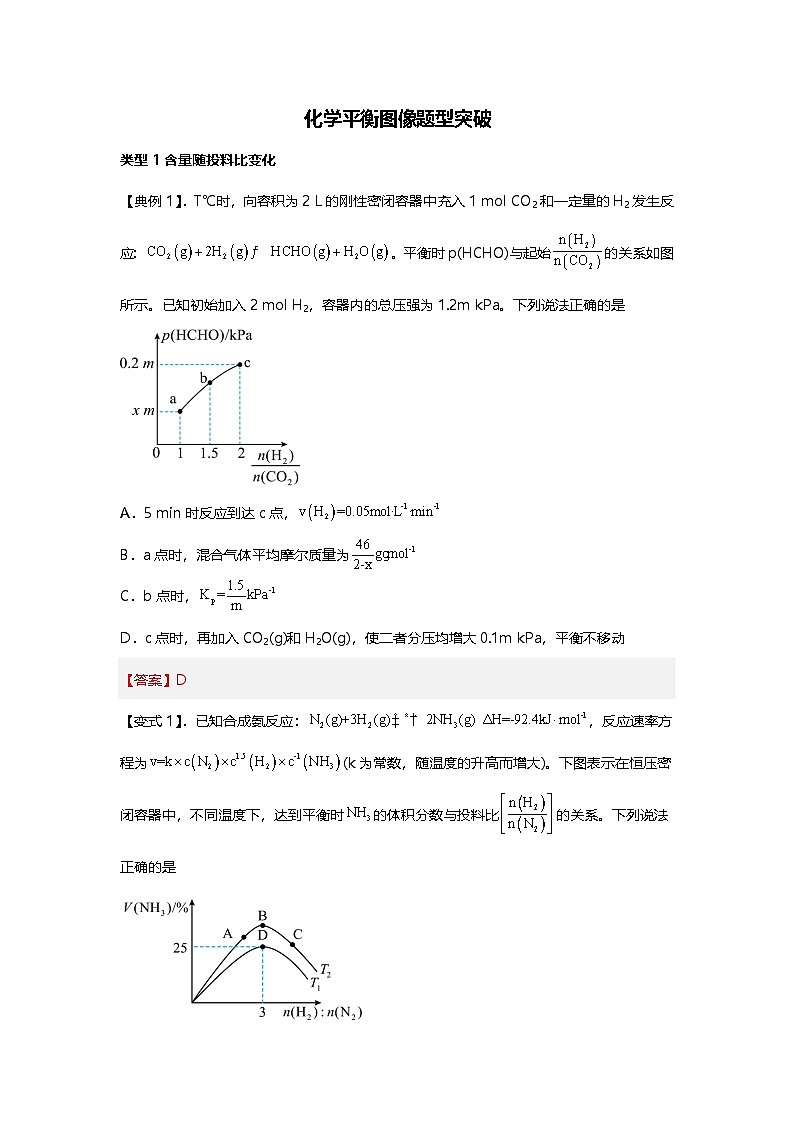 化学平衡图像题型突破-2025年高考化学专题训练第1页