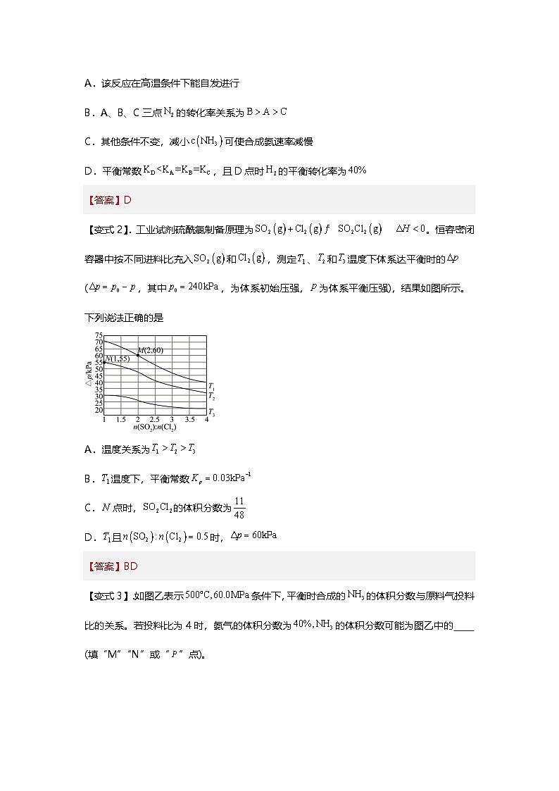 化学平衡图像题型突破-2025年高考化学专题训练第2页