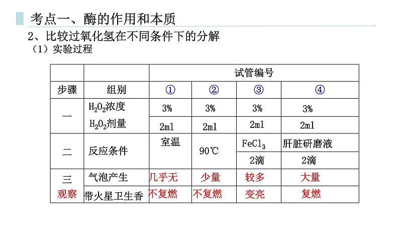 专题05 降低化学反应活化能的酶-2025年高考生物一轮复习课件第3页