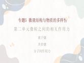 5.2 微粒之间的相互作用力（教学课件）—高中化学苏教版（2019）必修第一册 (共33页)