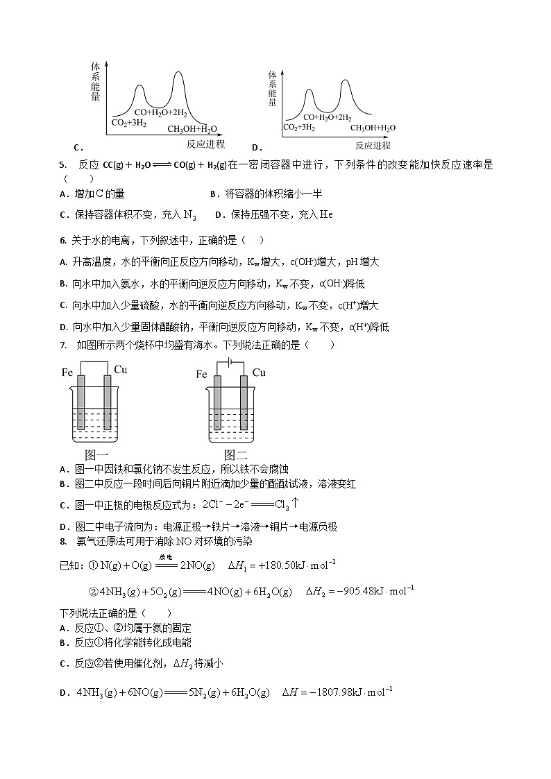 高二化学（选修）试卷（最新）第2页