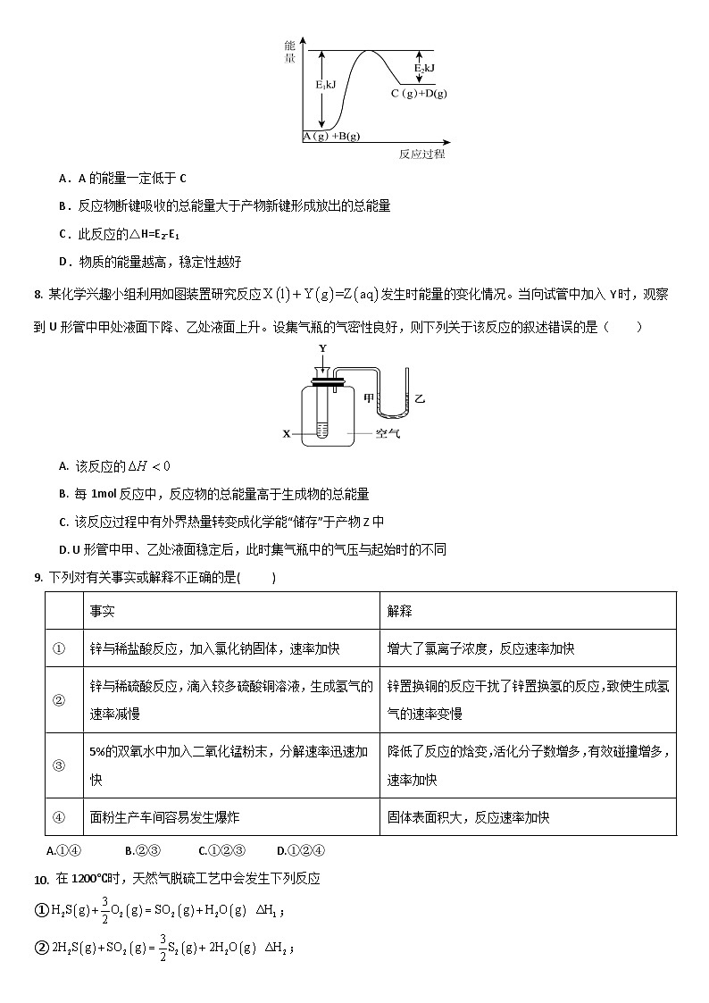 吉林省通化市梅河口市第五中学2024-2025学年高一上学期10月期中考试 化学试题第2页