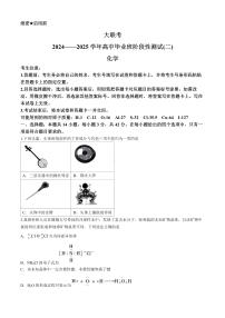 河南省天一大联考2024-2025学年高三上学期10月阶段性检测（二）化学试题（含答案）