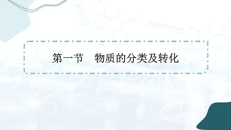 人教版高中化学必修第一册第一章　物质及其变化 第一节物质的分类及转化课件第2页