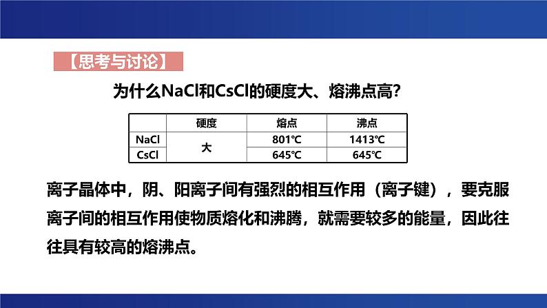 3.3金属晶体与离子晶体 课件 --2024-2025学年《化学》高中·选修第1册（人教版）第7页