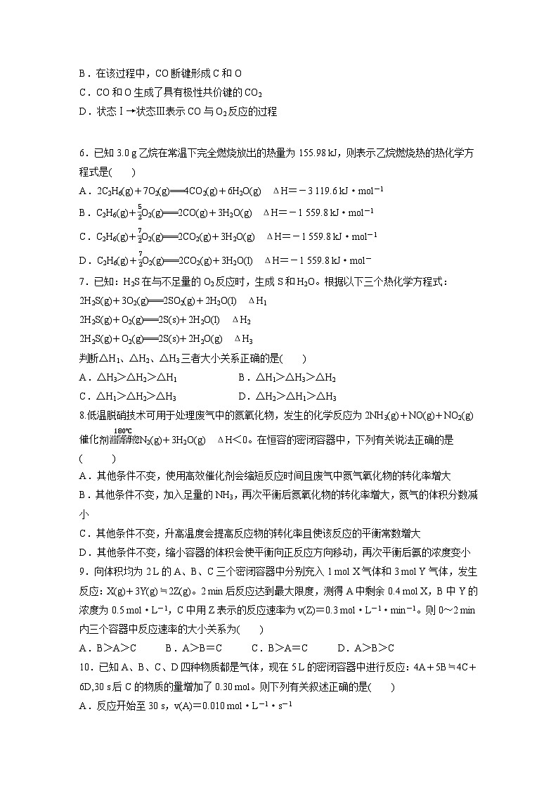 湖南省邵阳市邵阳县2024-2025学年高二上册入学考试化学试题（附答案）第2页