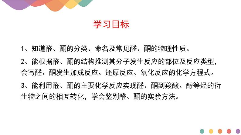 2.3.1 醛、酮及其化学性质  课件  2024-2025学年高二化学鲁科版（2019）选择性必修3第2页