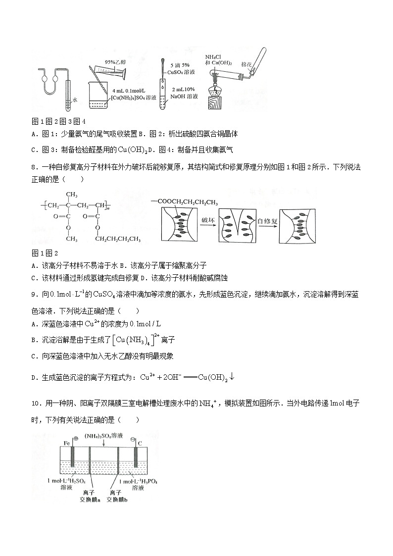 湖北省2023_2024学年高三化学上学期10月联考试题含解析第3页