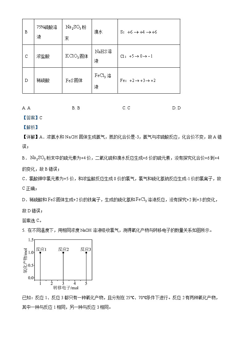 湖南省湘西自治州2024-2025学年高三上学期自检化学试卷 Word版含解析第3页