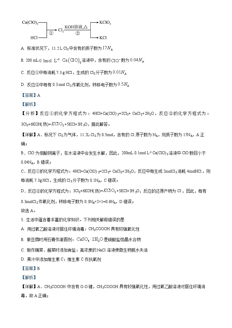 河北省2024-2025学年高三省级联测考试+化学答案第3页