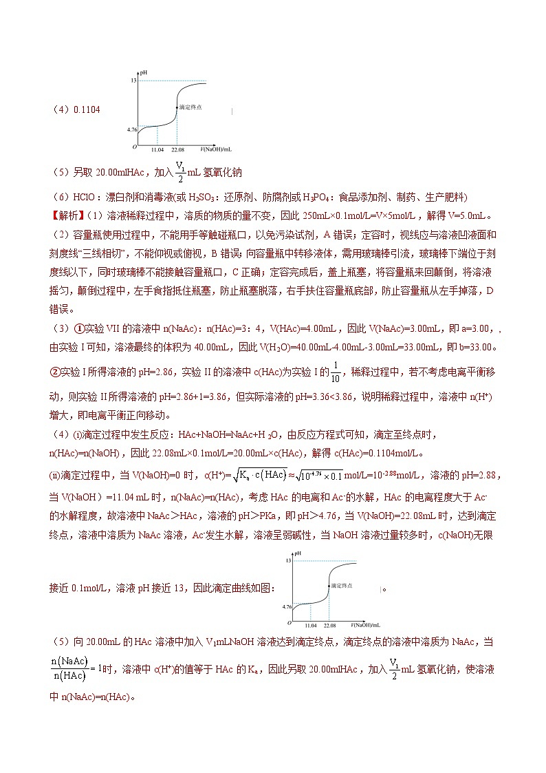 【高考化学】11个题型突破高考化学实验题 题型11  方案的设计与评价（解析版）-学案第3页