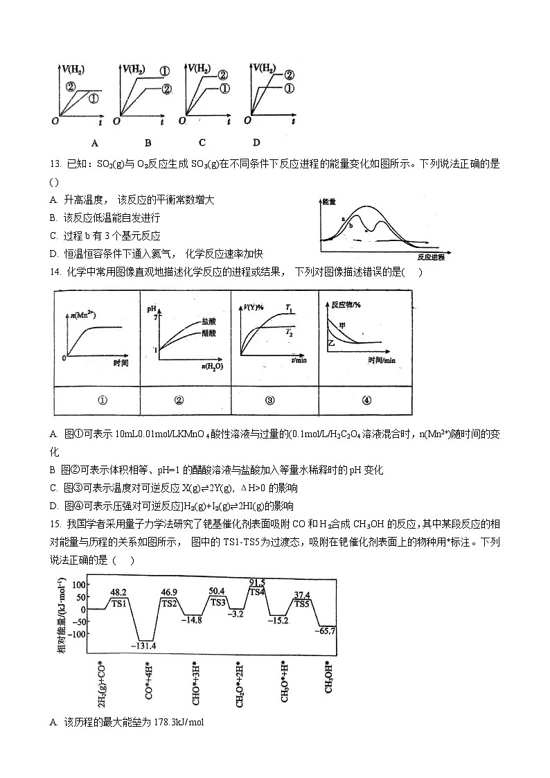 广东顺德德胜学校2024年11月高二化学期中第3页