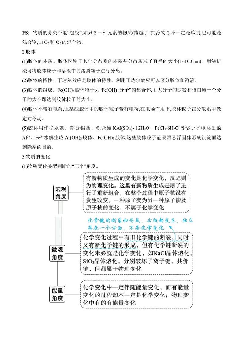 2025届新高考化学高三一轮复习易错题：化学与STSE、传统文化第2页