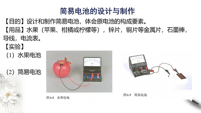 6.1.2 化学反应与电能  课件  2023-2024学年高一下学期化学人教版（2019）必修第二册第8页