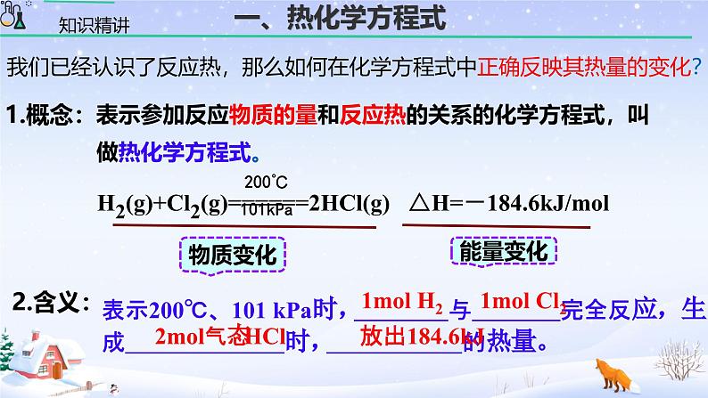 1.1.2 热化学方程式（课件） 人教版（2019）高中化学选择性必修第一册第2页