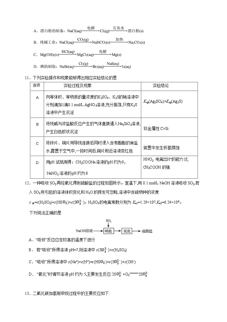 江苏省江阴市某校2024-2025学年高三上学期10月学情调研  化学试题03