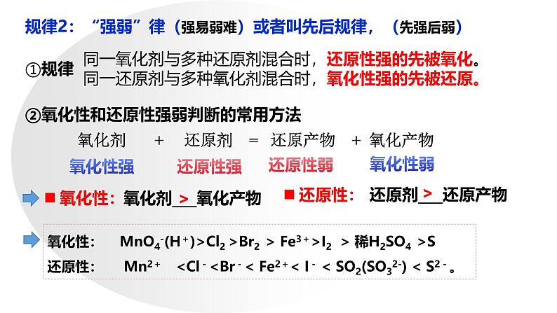 1.3.3氧化还原反应规律和配平 课件 2024-2025学年高一上学期化学人教版（2019）必修第一册第4页