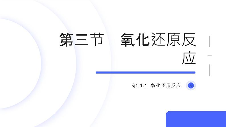 1.3.1 氧化还原反应（同步教学课件）2024-2025学年高一化学上学期必修第一册（人教版2019）第1页