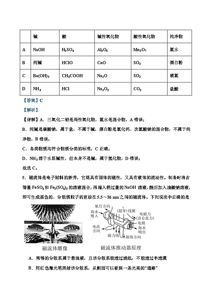 厦门英才学校高中部2024—2025学年度第一学期期中考试试卷解析版（精英班）第3页