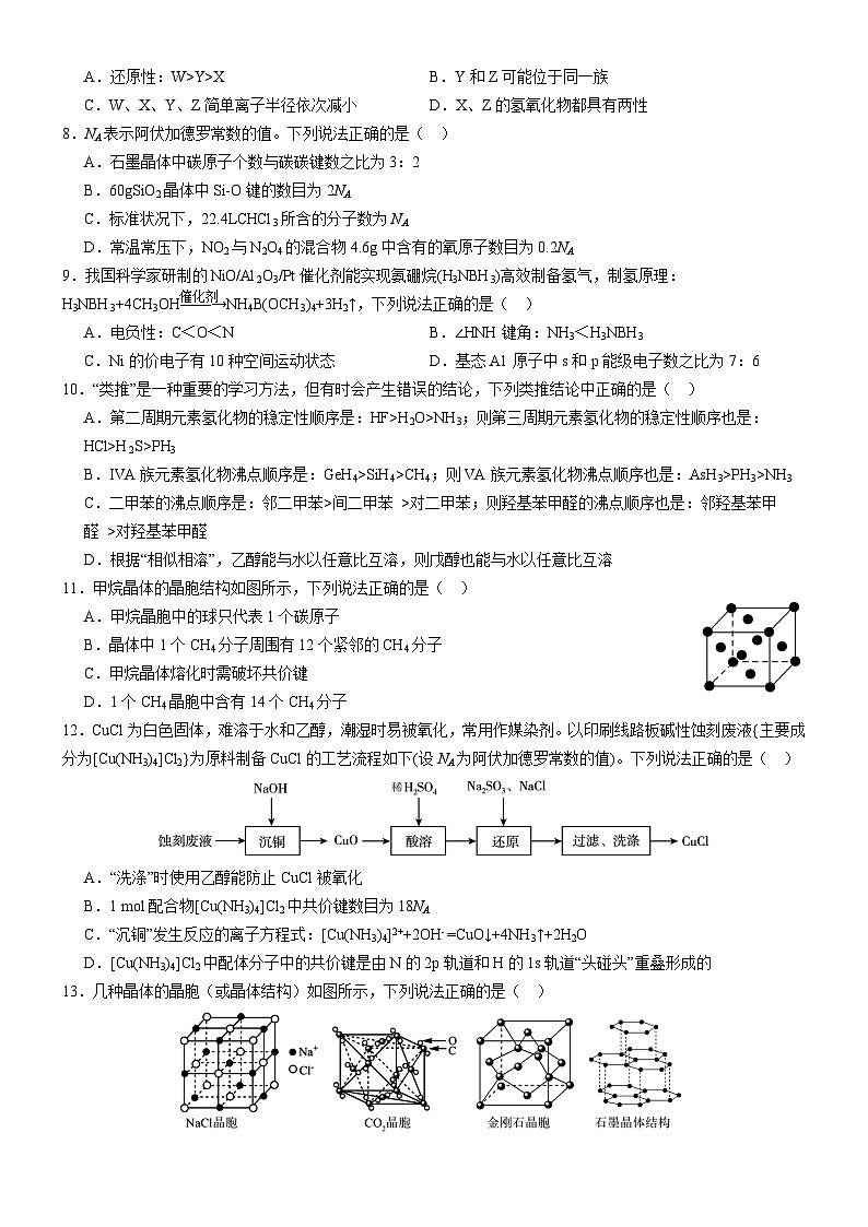 2022级高三上学期期中考试化学第2页