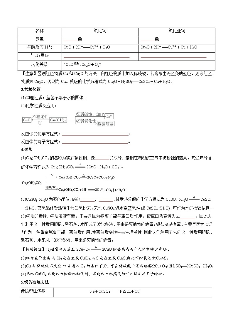 考点12  金属材料及金属矿物的开发利用（核心考点精讲精练）-2025年高考化学一轮复习讲练专题（新高考通用）（原卷版）第3页