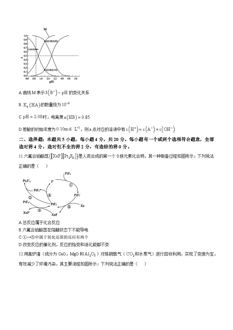 山东省德州市2024-2025学年高三上学期期中考试化学试题第3页