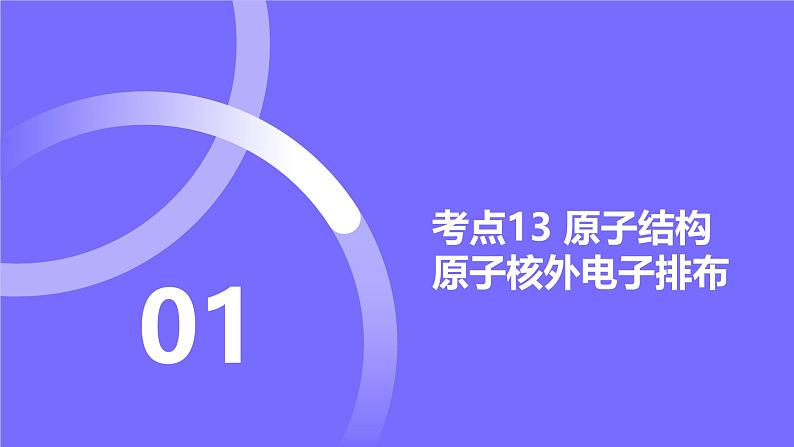 2025届化学高考一轮复习  专题五 物质结构与性质 元素周期律 课件第3页