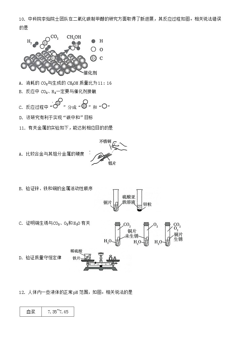 四川省自贡市荣县中学2024-2025学年高一上学期入学考试化学试题第3页